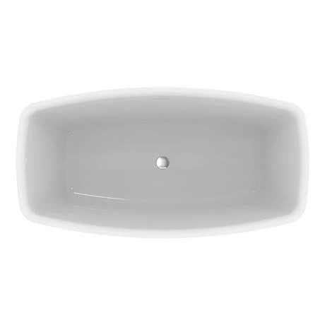 Ideal Standard Adapto 1550 X 800mm Freestanding Double Ended Bath With Clicker Waste - T465801 7 Ideal Standard Adapto 1550 X 800mm Freestanding Double Ended Bath With Clicker Waste - T465801 - Image 5