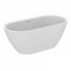 Ideal Standard Adapto 1550 X 750mm Oval Freestanding Double Ended Bath With Clicker Waste - T465901 2 Ideal Standard Adapto 1550 X 750mm Oval Freestanding Double Ended Bath With Clicker Waste - T465901 -Ideal Standard Shop T465901 P