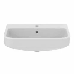 Ideal Standard I.Life S 550mm Compact 1TH Washbasin - T517801 8 Ideal Standard I.Life S 550mm Compact 1TH Washbasin - T517801 -Ideal Standard Shop T517801 D2 460