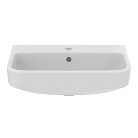 Ideal Standard I.Life S 550mm Compact 1TH Washbasin - T517801 5 Ideal Standard I.Life S 550mm Compact 1TH Washbasin - T517801 - Image 3