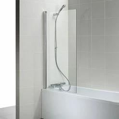 Ideal Standard Concept Angle Bath Screen (1400 X 800mm) - T9923EO