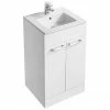 Ideal Standard Tempo 500mm Gloss White Vanity Unit - Floor Standing 2 Door Unit 1 Ideal Standard Tempo 500mm Gloss White Vanity Unit - Floor Standing 2 Door Unit -Ideal Standard Shop TEM50FSGW P