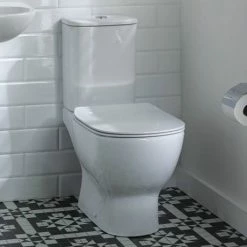 Ideal Standard Tesi AquaBlade Close Coupled WC + Seat -Ideal Standard Shop TES CC SC D2 460