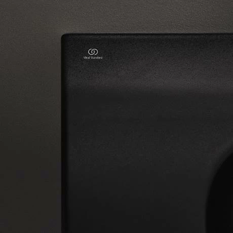 Ideal Standard Tesi Silk Black 800mm 2-Drawer Wall Hung Vanity Unit 8 Ideal Standard Tesi Silk Black 800mm 2-Drawer Wall Hung Vanity Unit - Image 6